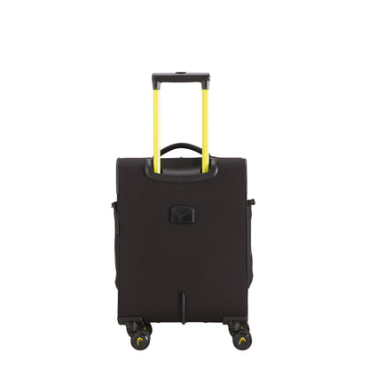 Trolley S - Semirigido - Head-just go luggage Nero
