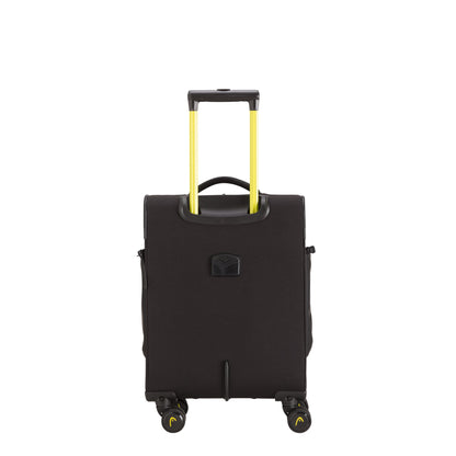 Trolley S - Semirigido - Head-just go luggage Nero