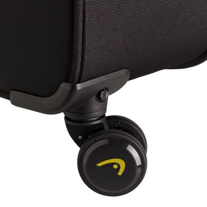 Trolley S - Semirigido - Head-just go luggage Nero