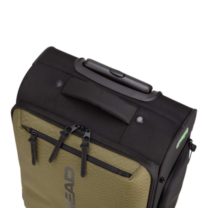 Trolley S - Semirigido - Head-just go luggage Verde Militare