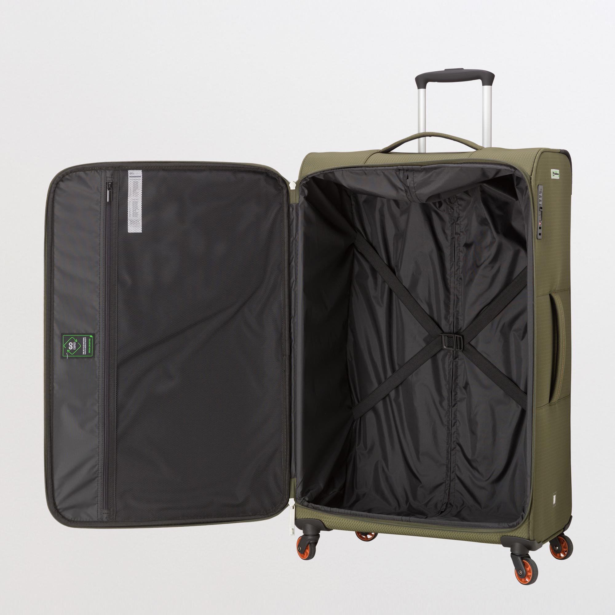 Trolley L - Semirigido - Lightness go Verde Militare