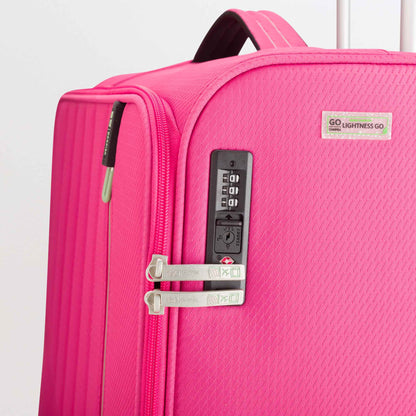 Trolley L - Semirigido - Lightness go Fucsia