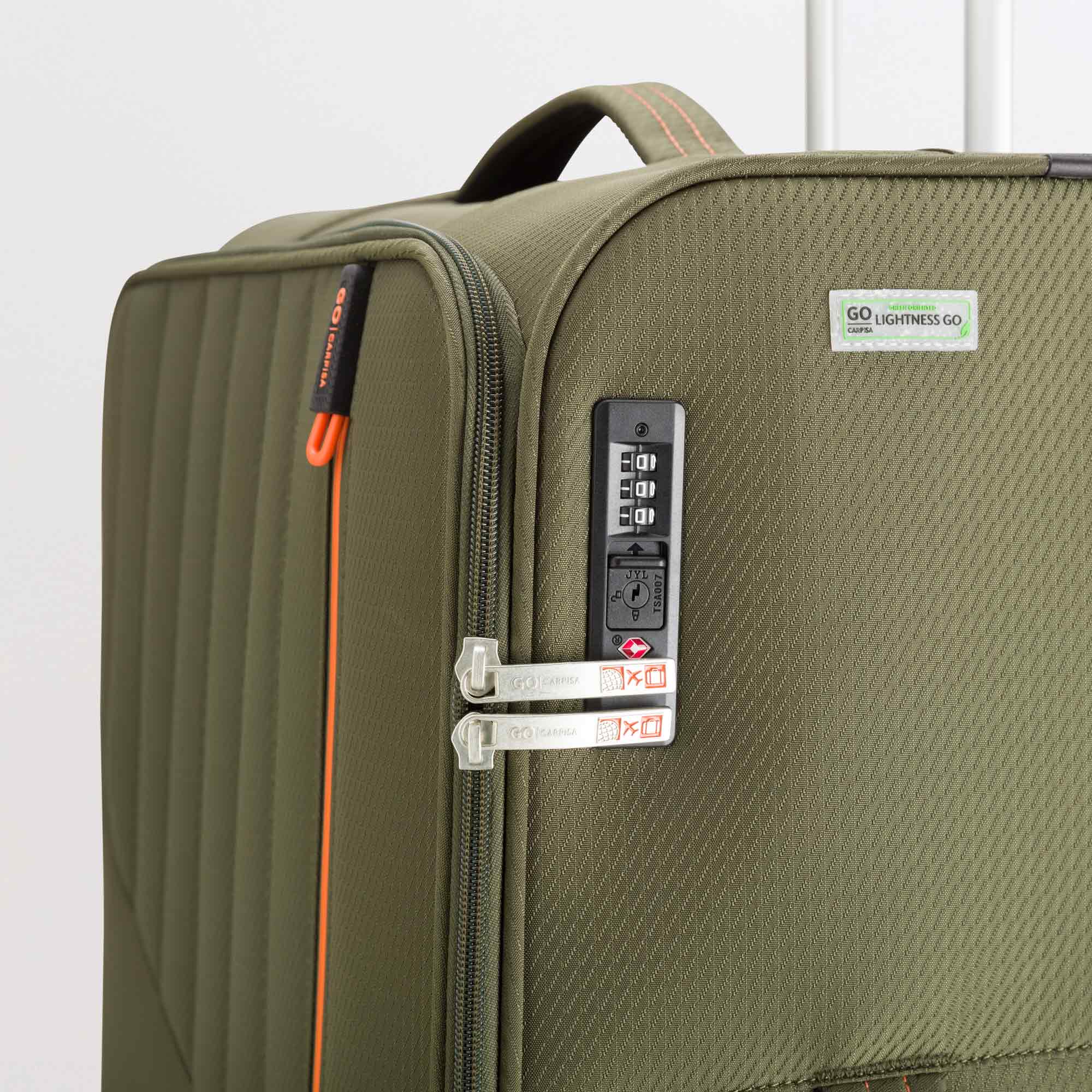 Trolley M - Semirigido - Lightness go Verde Militare