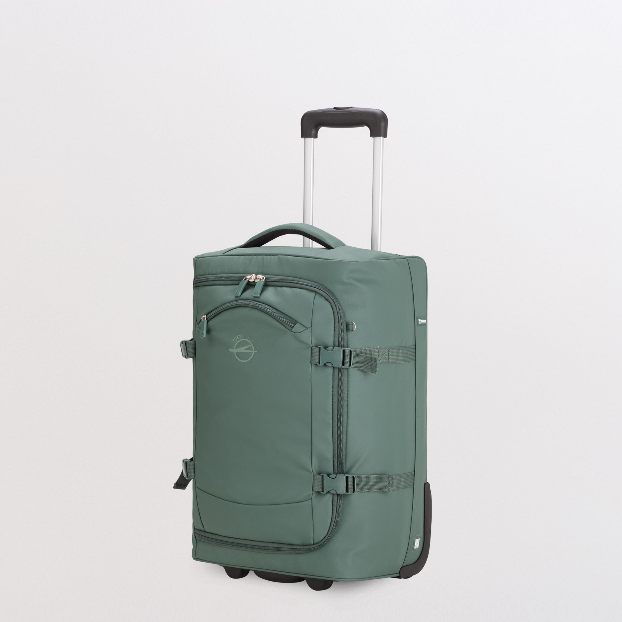 Borsone Trolley - Thrilling go luggage Muschio Scuro