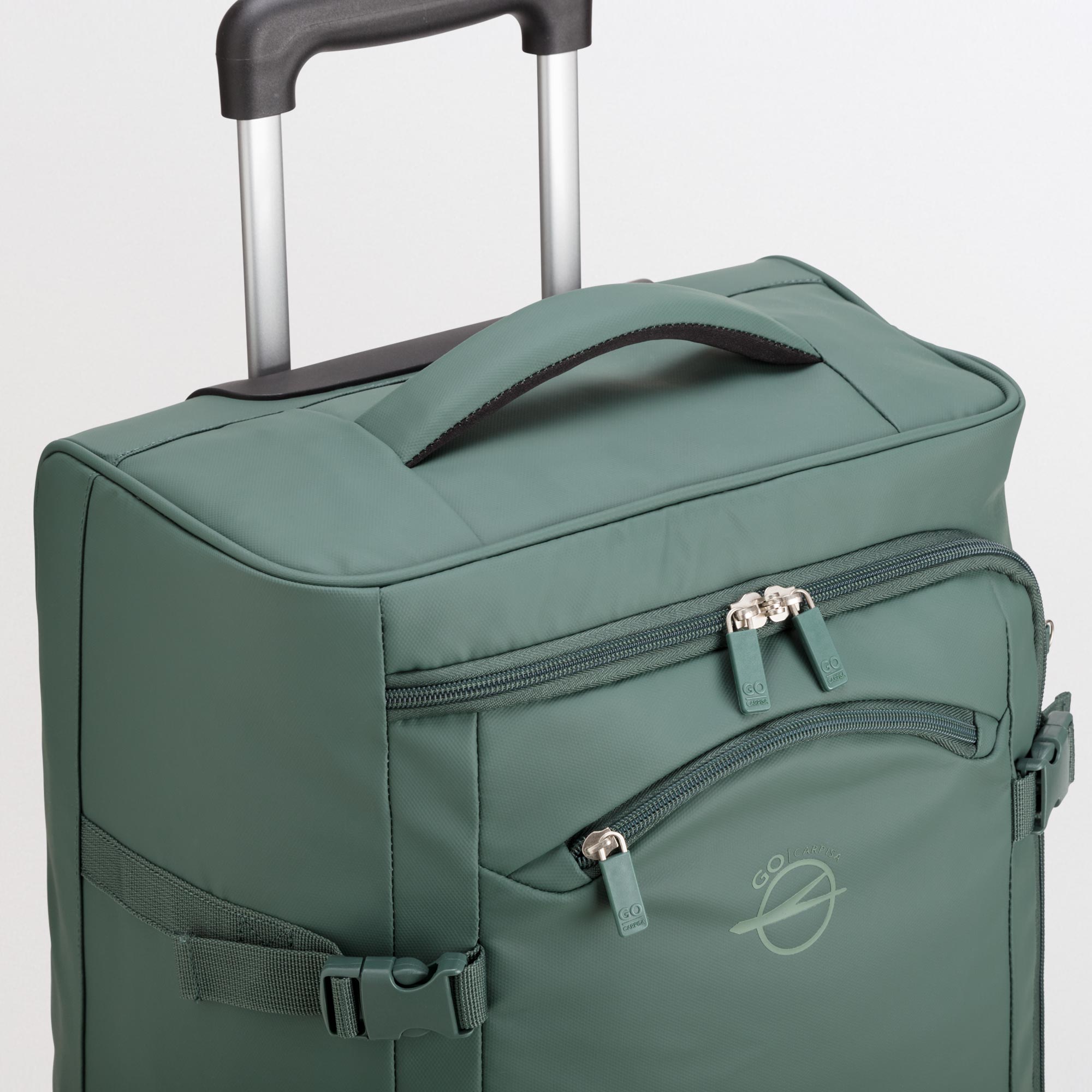 Borsone Trolley - Thrilling go luggage Muschio Scuro