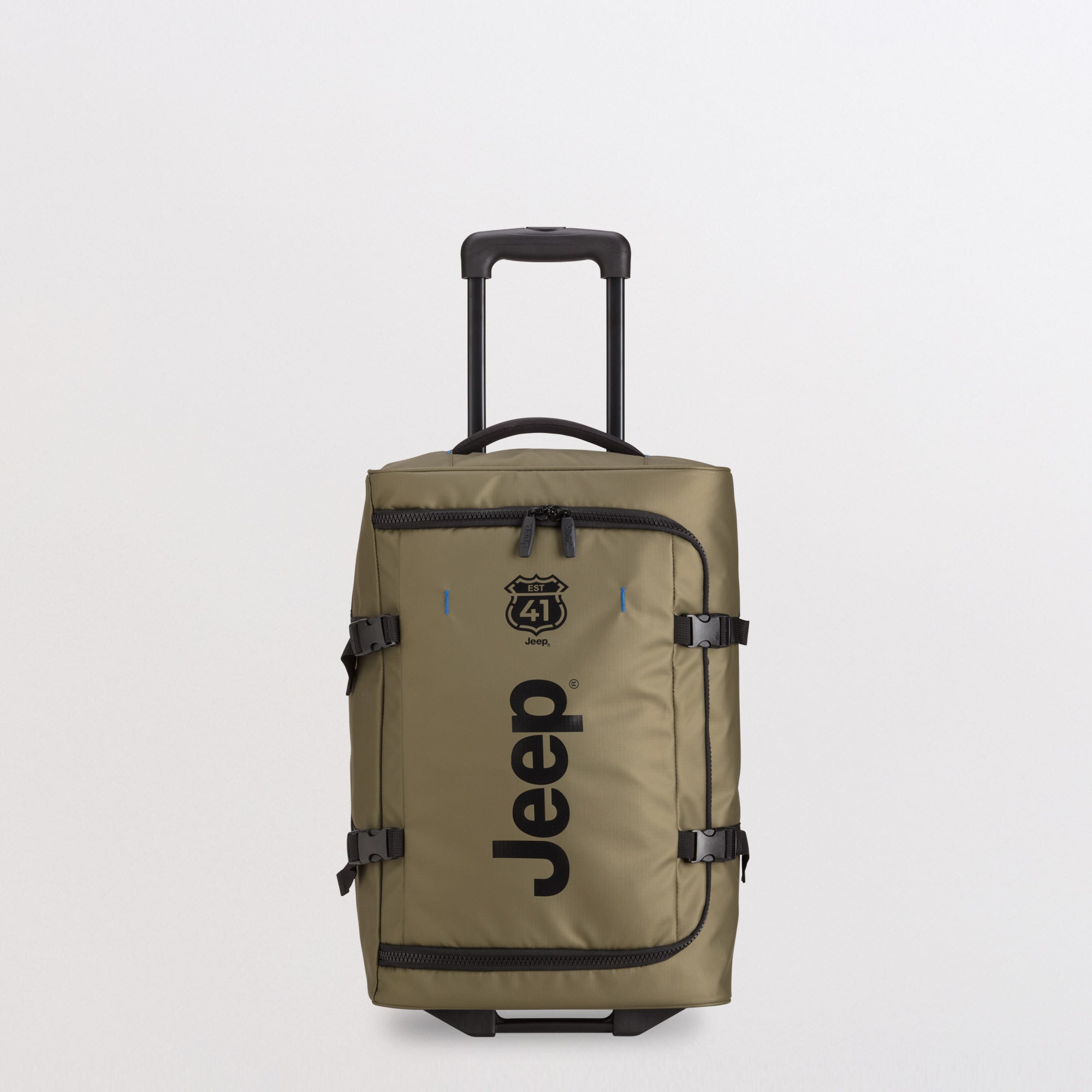 Borsone Trolley - Midtown jeep luggage Verde Militare