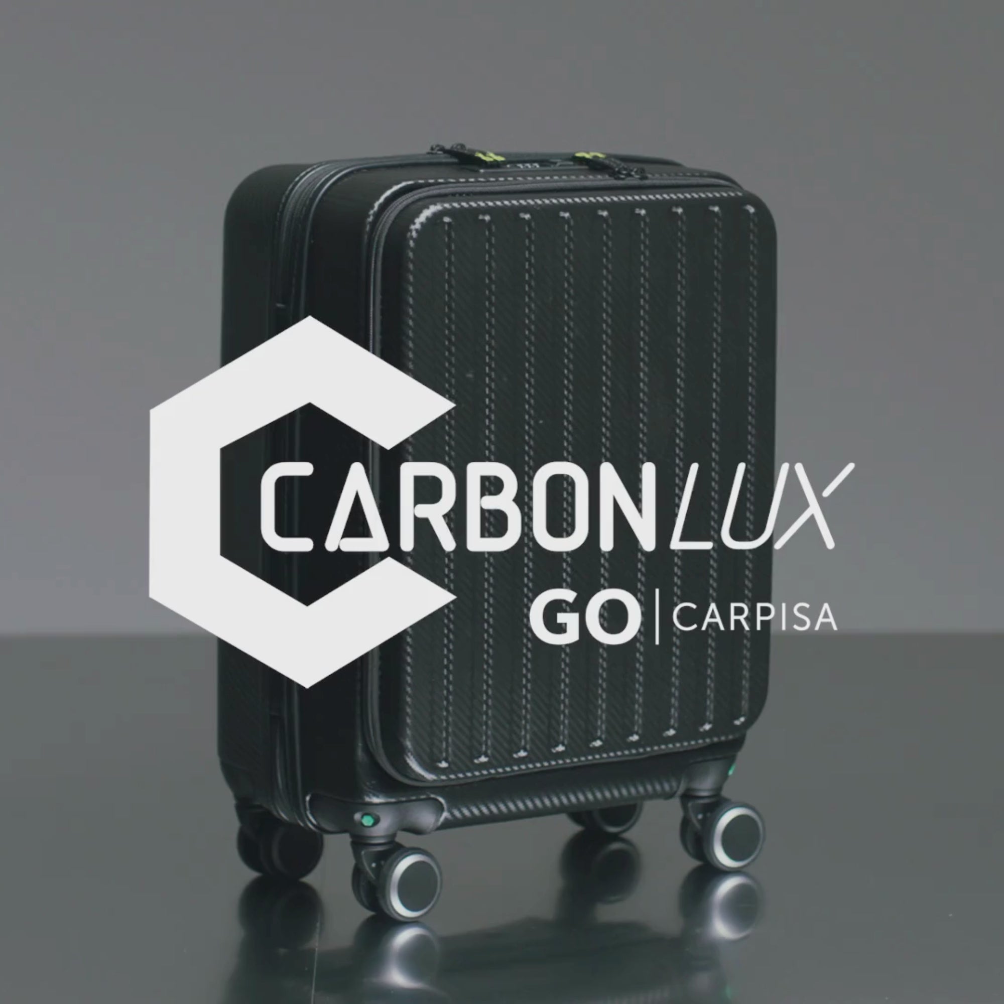 Carica il video: Trolley S - Rigido - Carbonlux go luggage